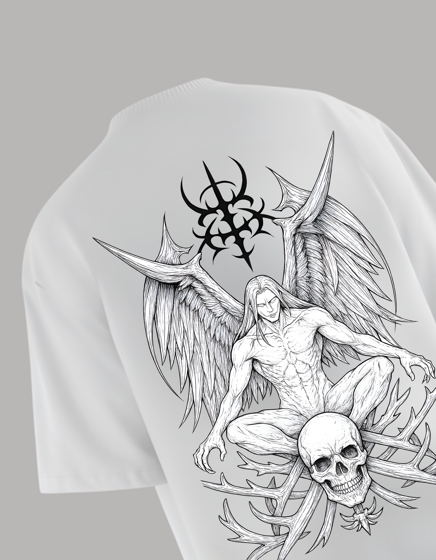 WHITE SINS OVERSIZED TSHIRT