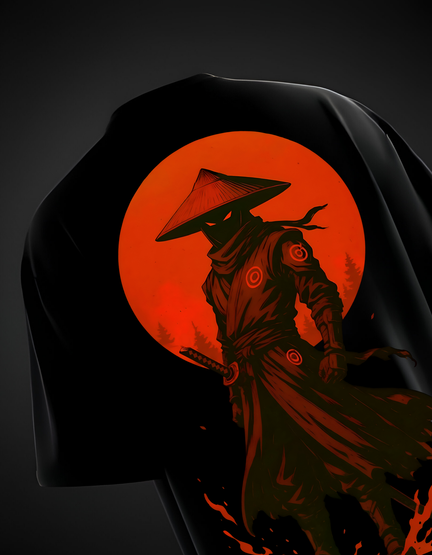 BLOODMOON WARRIOR OVERSIZED TSHIRT