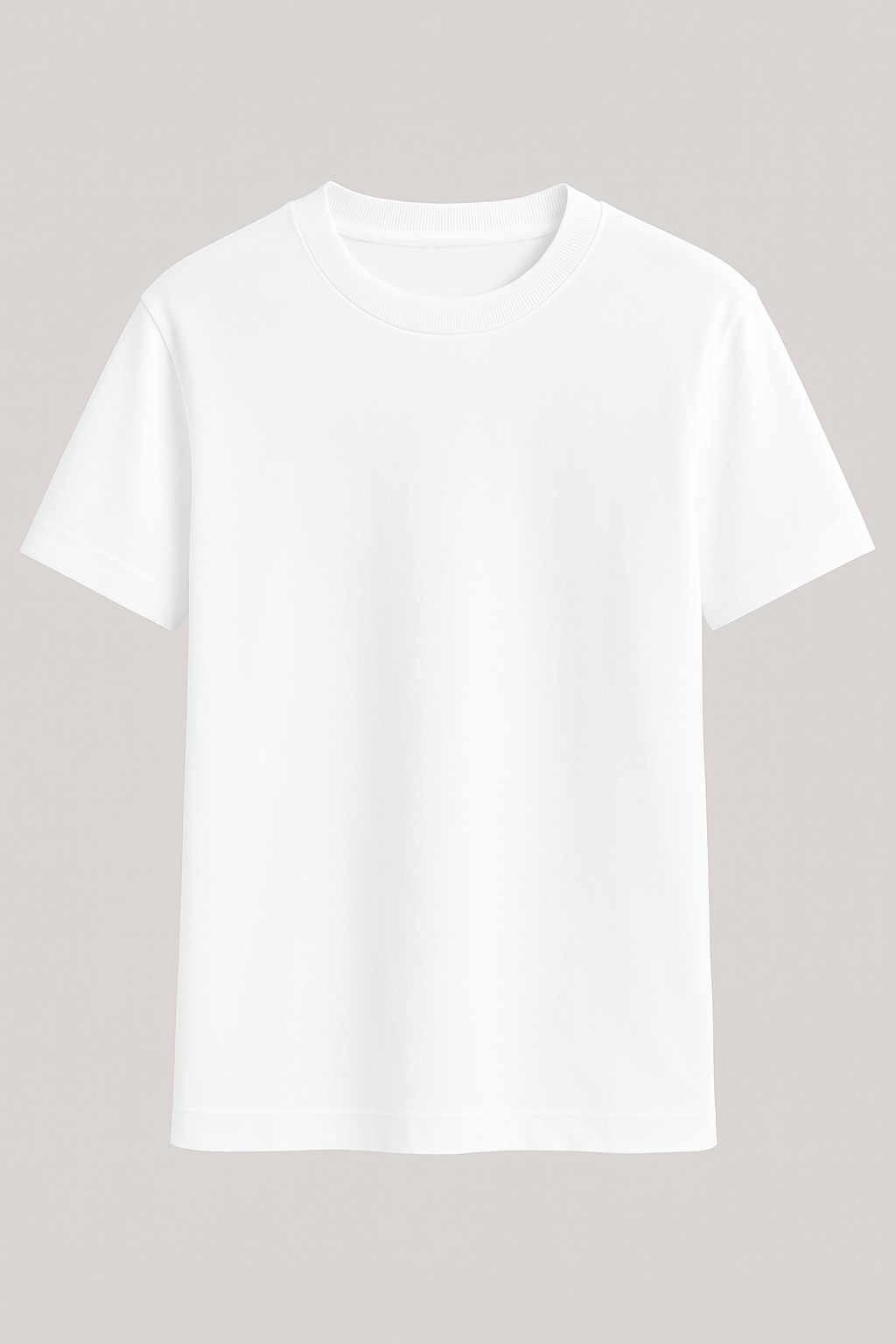 BASIC REGULAR WHITE TSHIRT
