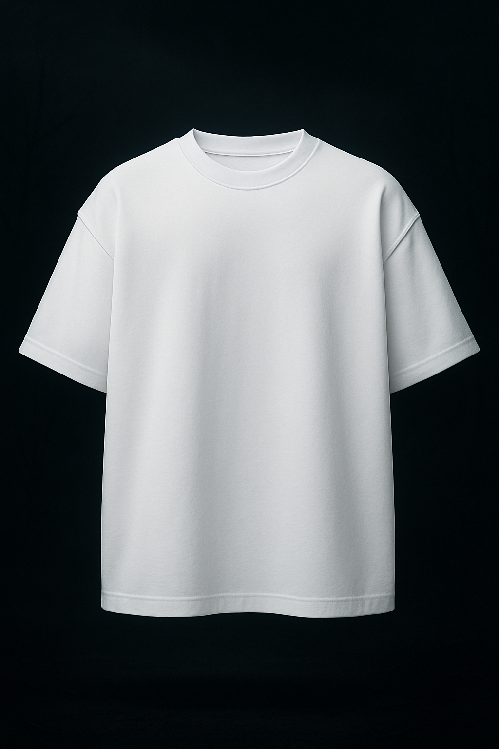 BASIC OVERSIZED WHITE TSHIRT