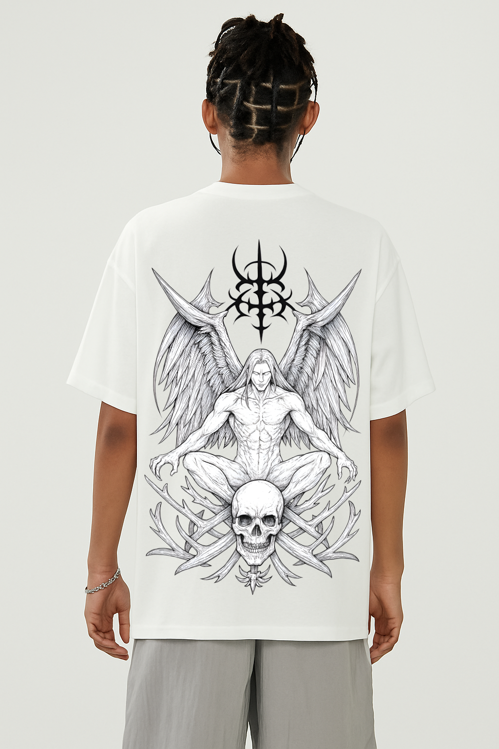 WHITE SINS OVERSIZED TSHIRT