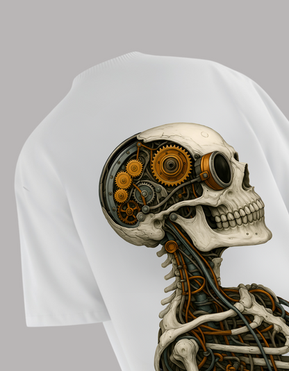 GEARHEAD OVERSIZED TSHIRT - WHITE