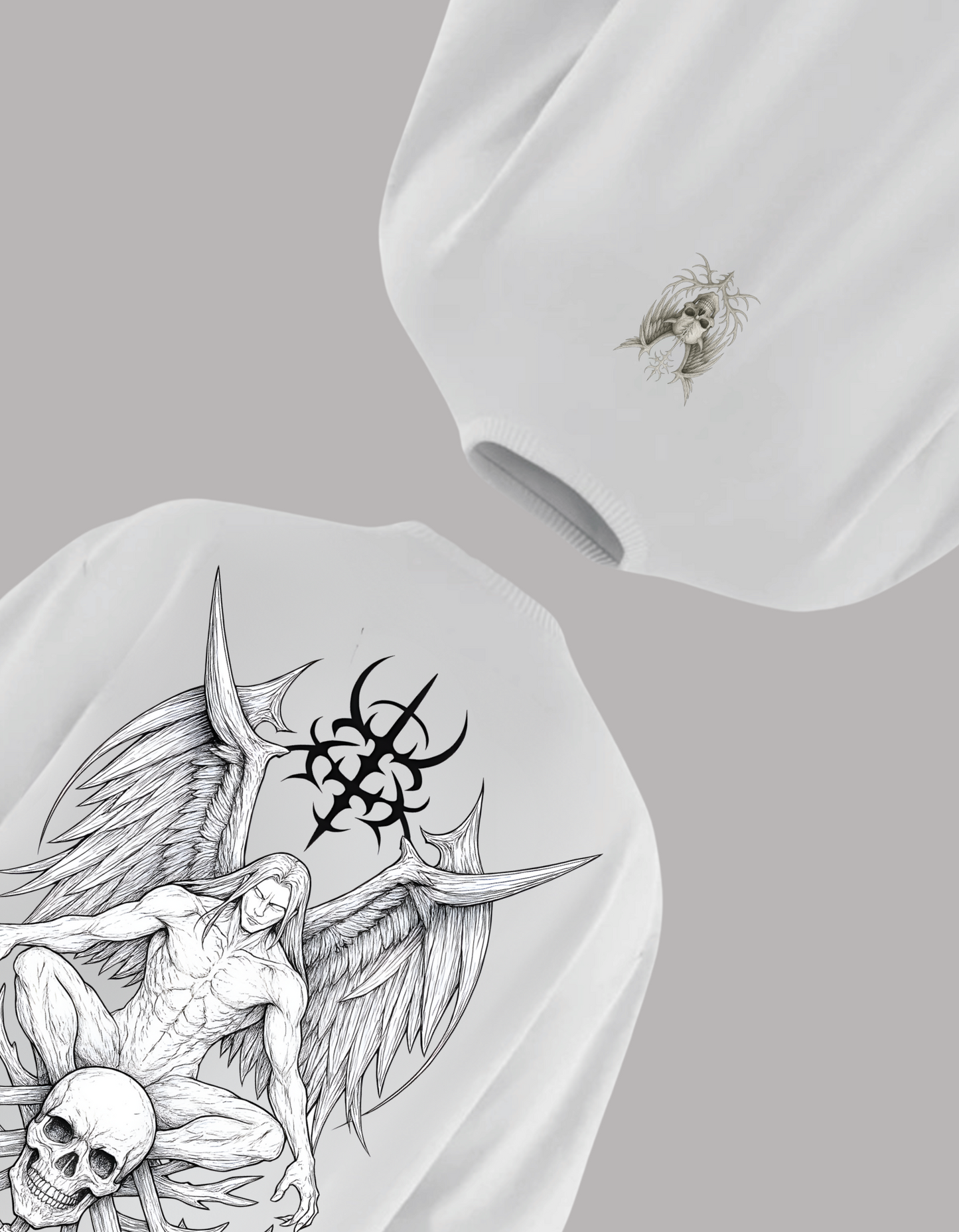 WHITE SINS OVERSIZED TSHIRT