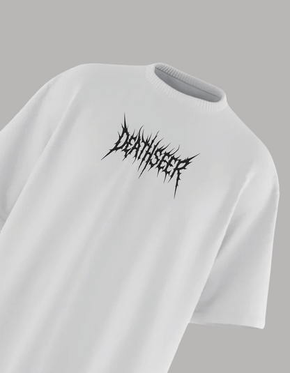 DEATHSEER OVERSIZED TSHIRT - WHITE