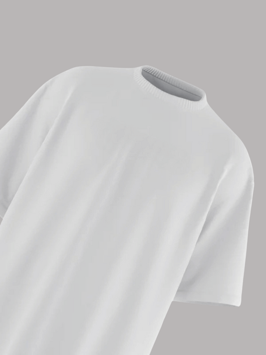 BASIC OVERSIZED WHITE TSHIRT