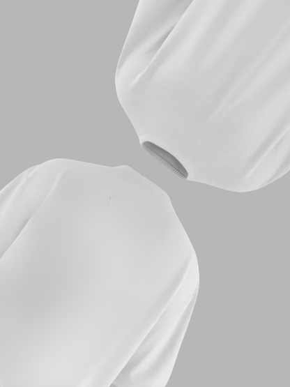 BASIC OVERSIZED WHITE TSHIRT