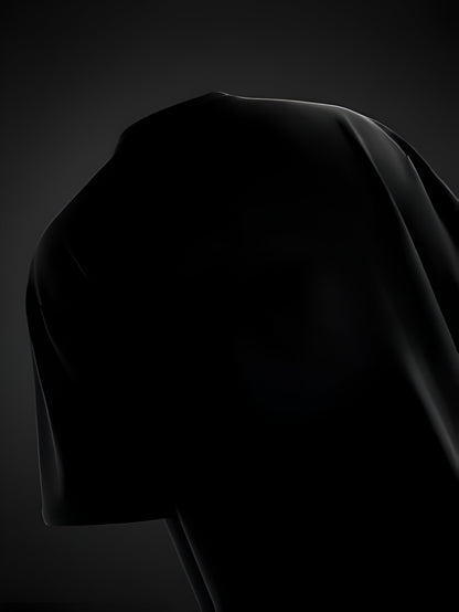 BASIC OVERSIZED BLACK TSHIRT