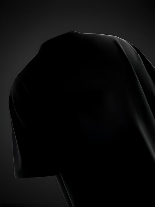 BASIC OVERSIZED BLACK TSHIRT
