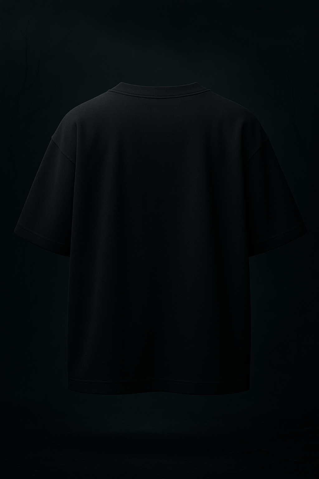 BASIC OVERSIZED BLACK TSHIRT