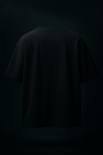 BASIC OVERSIZED BLACK TSHIRT