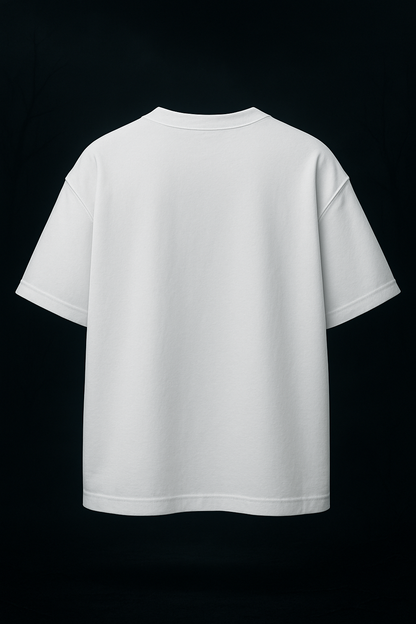 BASIC OVERSIZED WHITE TSHIRT