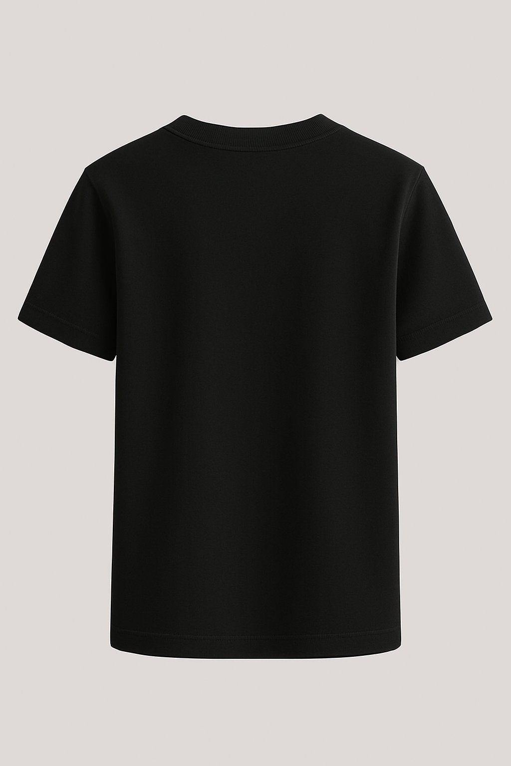 BASIC REGULAR BLACK TSHIRT