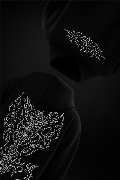 VELRIX - BLACK HOODIE